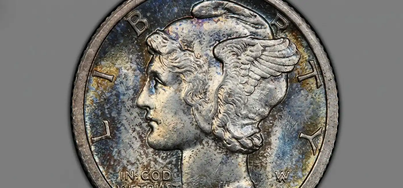 1916 Mercury Dime